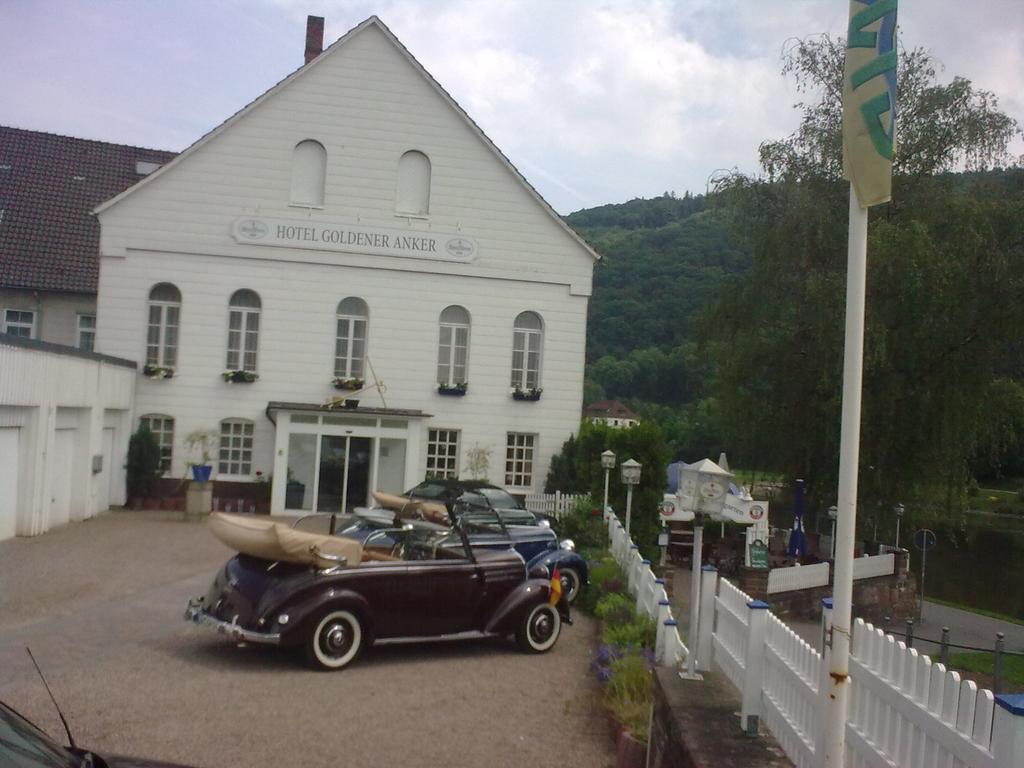 Hotel Goldener Anker Боденвердер Экстерьер фото